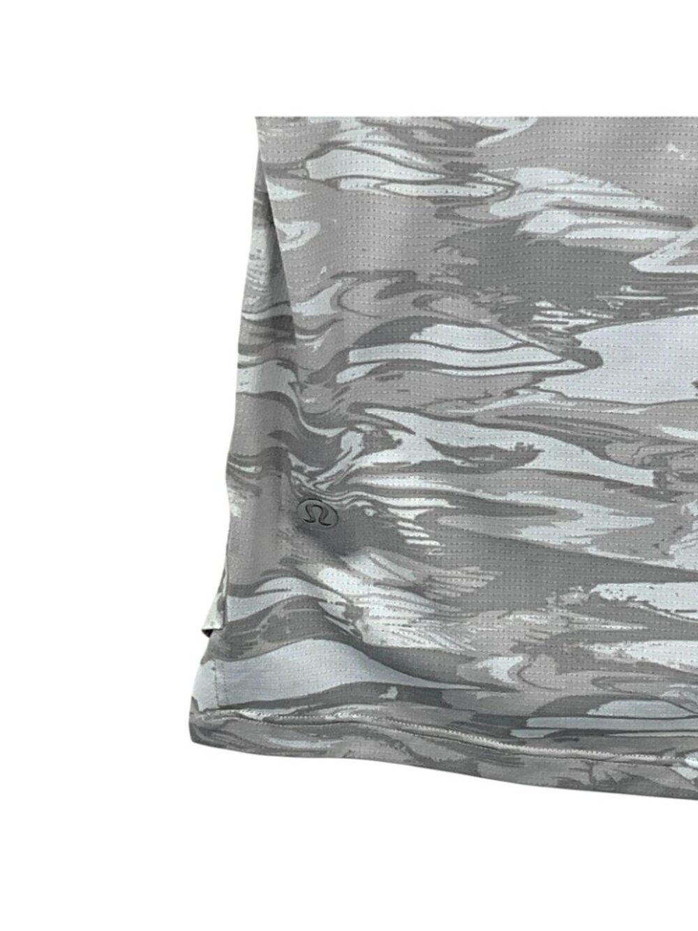 Lululemon Metal Vent Breathe Tank Mens Medium Gray Camo Sleeveless - Picture 5 of 8